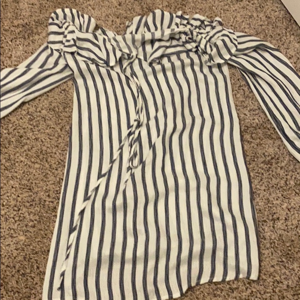 Off the shoulder dress